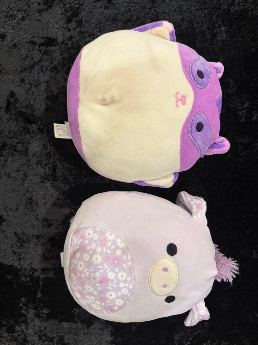 Pair of Squishmallows- Delzi Easter Plush & Joy Sugar Glider Flying Squirrel